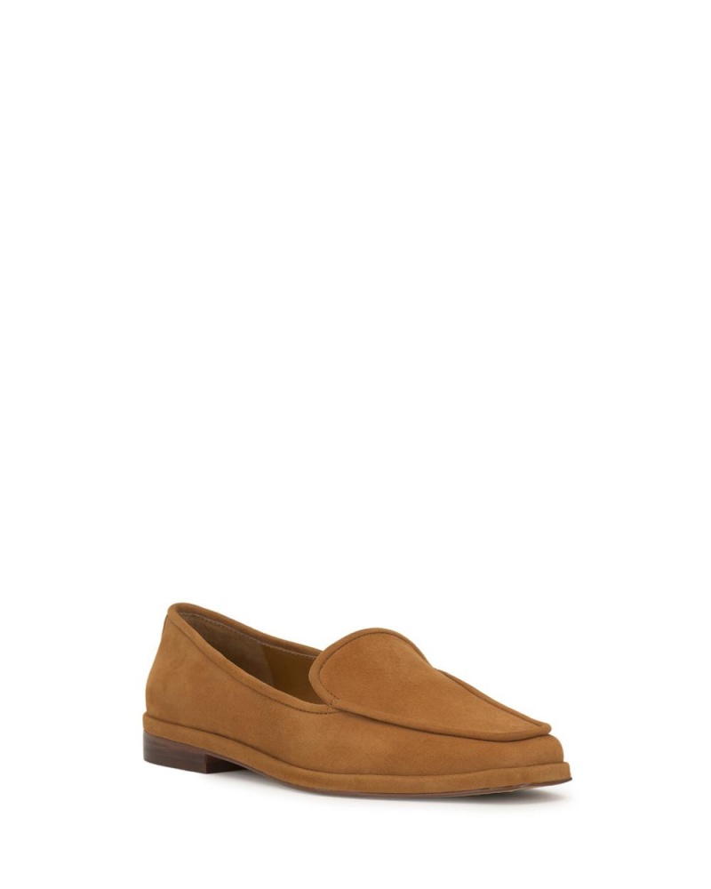 Mocasines Vince Camuto Drananda Mujer Golden Rod Suede | 576-NJRIFQ