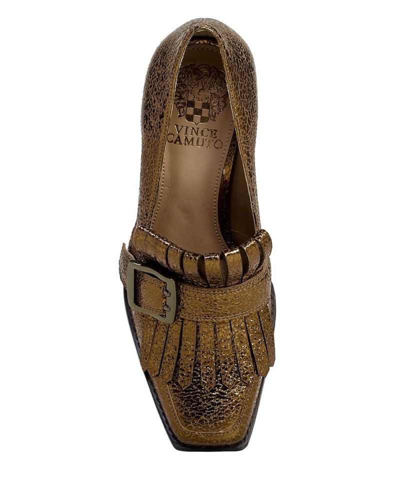 Mocasines Vince Camuto Sedna Mujer Doradas | 431-TNGCFK