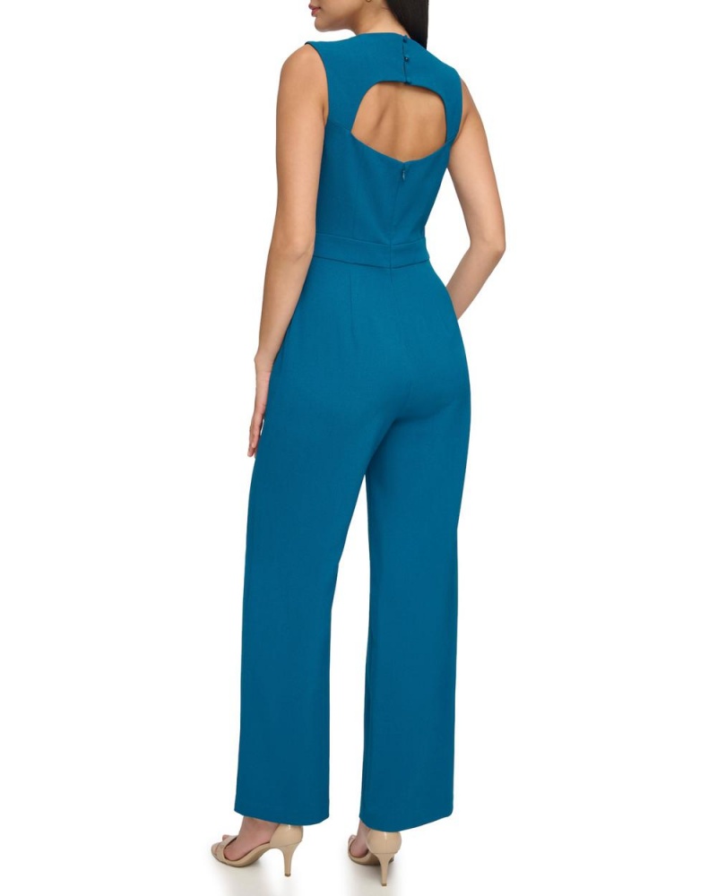 Mono Vince Camuto Cutout-Back Directo-Leg Mujer Azules Verde Menta | 492-UDEIRT