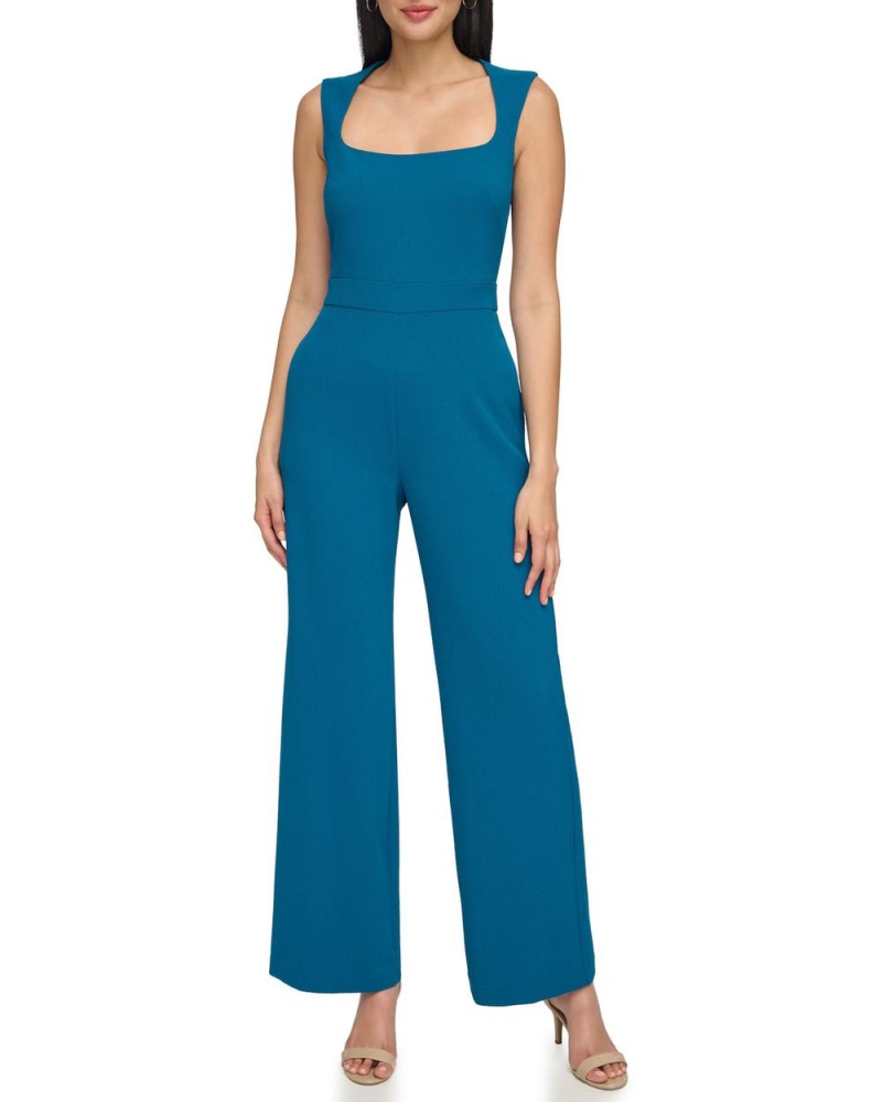 Mono Vince Camuto Cutout-Back Directo-Leg Mujer Azules Verde Menta | 492-UDEIRT