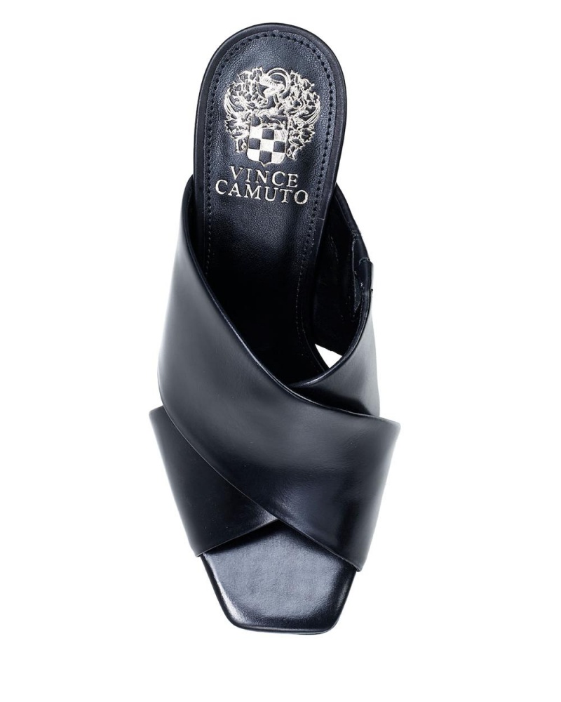 Mulas Vince Camuto Rehnya Mujer Negras | 864-EXWFLO