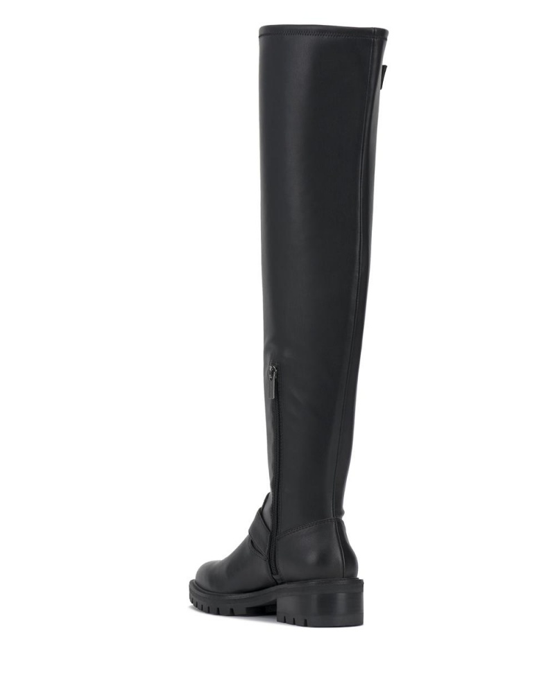 Over-The-Knee Boots Vince Camuto Abrila Mujer Negras | 069-SNTRGZ