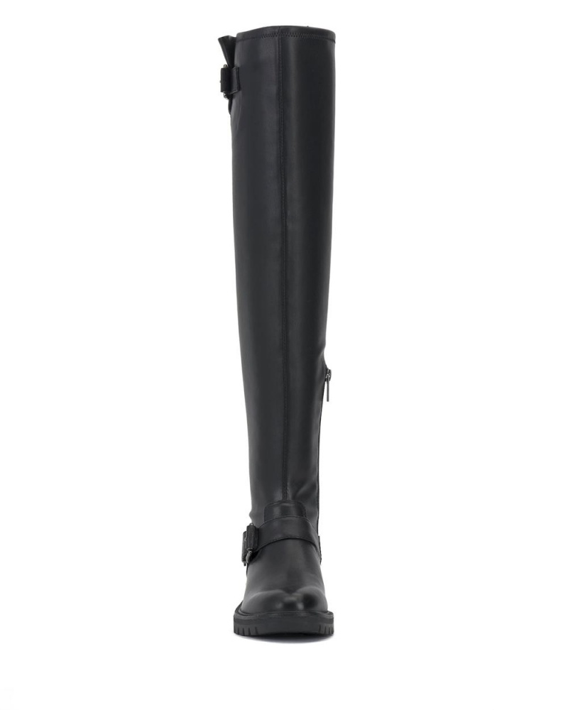 Over-The-Knee Boots Vince Camuto Abrila Wide-Calf Mujer Negras | 462-RXMNOV