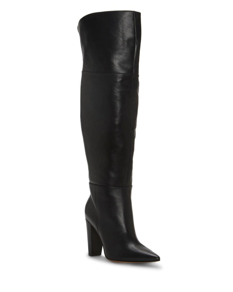 Over-The-Knee Boots Vince Camuto Minnada Wide-Calf Mujer Negras | 143-USZBHO