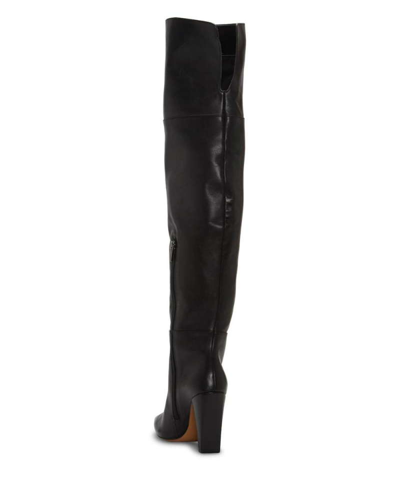 Over-The-Knee Boots Vince Camuto Minnada Wide-Calf Mujer Negras | 143-USZBHO