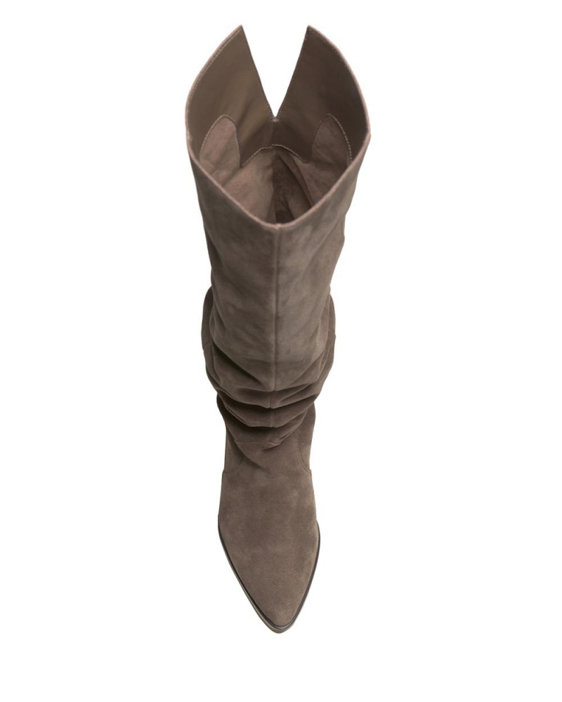 Over-The-Knee Boots Vince Camuto Sewinny Extra Wide-Calf Mujer Marrones | 658-XFSWLY