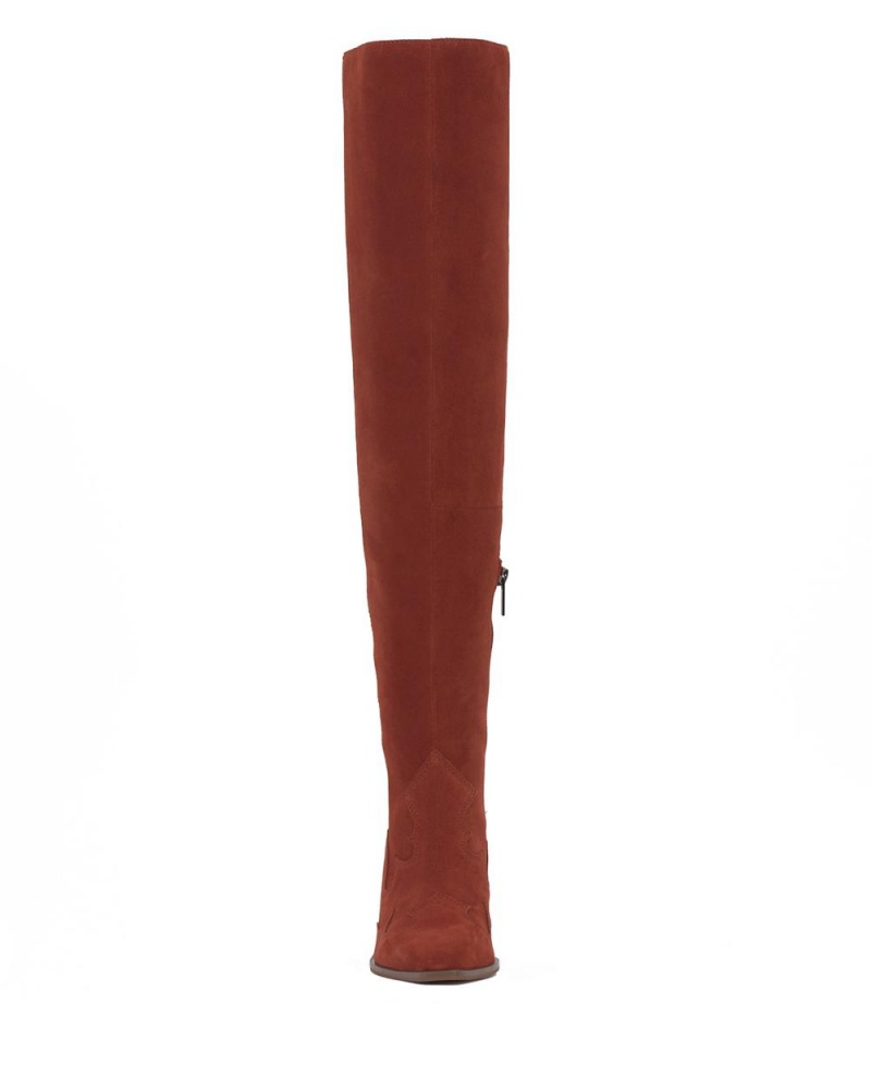 Over-The-Knee Boots Vince Camuto Shaharla Mujer Burdeos | 023-MQWXNL