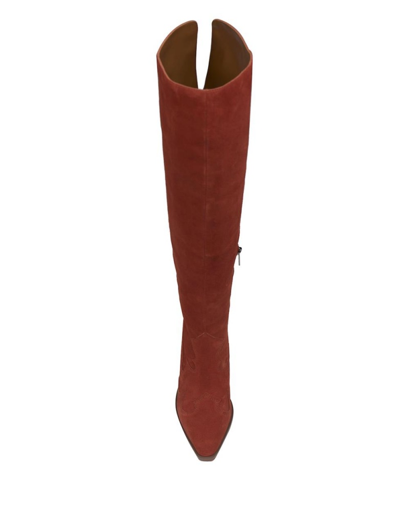 Over-The-Knee Boots Vince Camuto Shaharla Mujer Burdeos | 023-MQWXNL