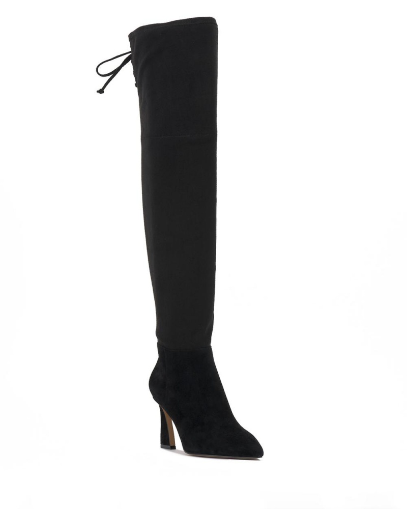 Over-The-Knee Boots Vince Camuto Taplana Mujer Negras | 361-YHFQMG