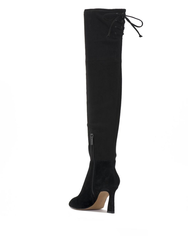 Over-The-Knee Boots Vince Camuto Taplana Mujer Negras | 361-YHFQMG