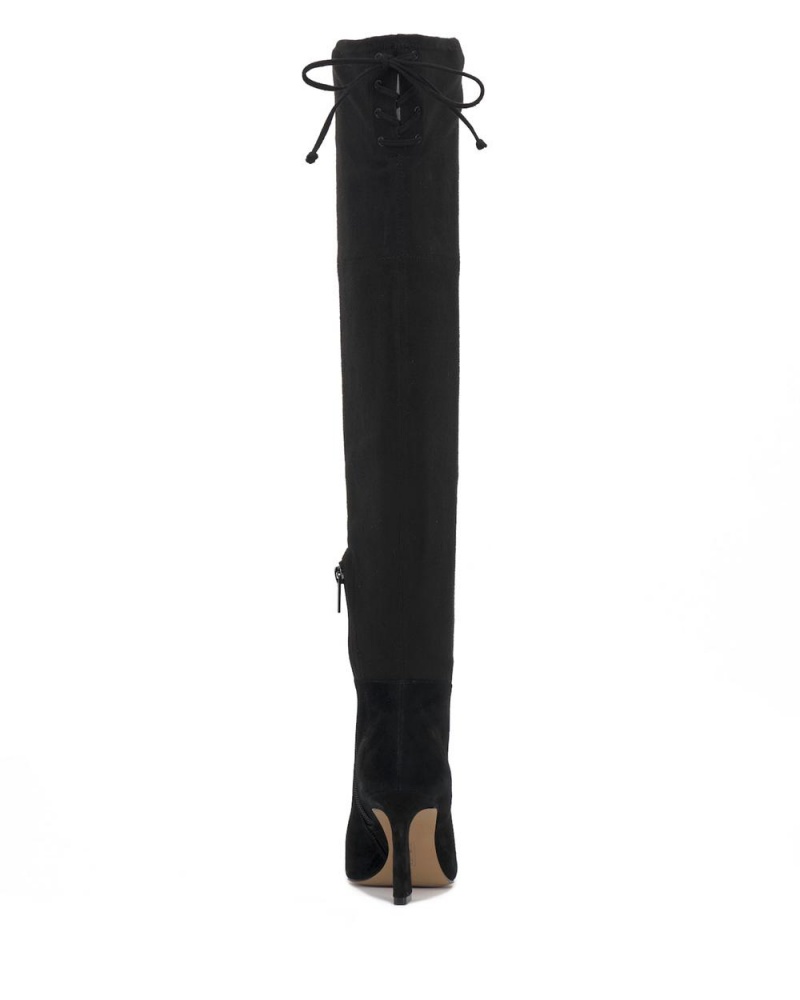 Over-The-Knee Boots Vince Camuto Taplana Mujer Negras | 361-YHFQMG