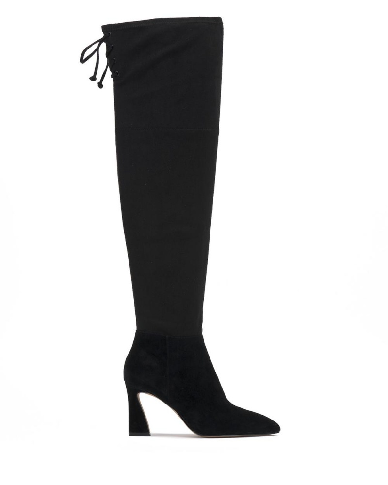 Over-The-Knee Boots Vince Camuto Taplana Mujer Negras | 361-YHFQMG