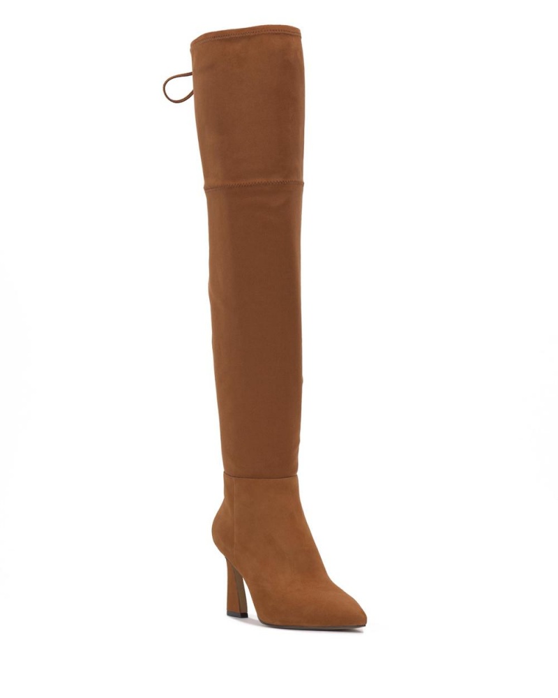 Over-The-Knee Boots Vince Camuto Taplana Mujer Marrones | 634-XJUGRO