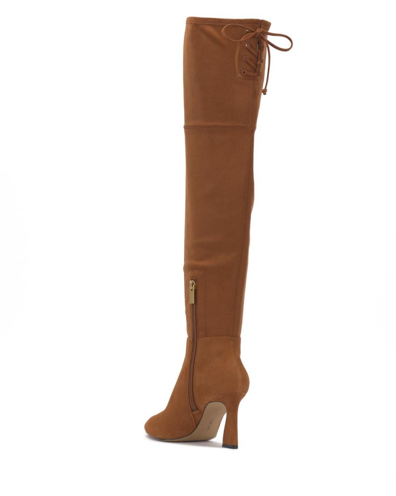 Over-The-Knee Boots Vince Camuto Taplana Mujer Marrones | 634-XJUGRO