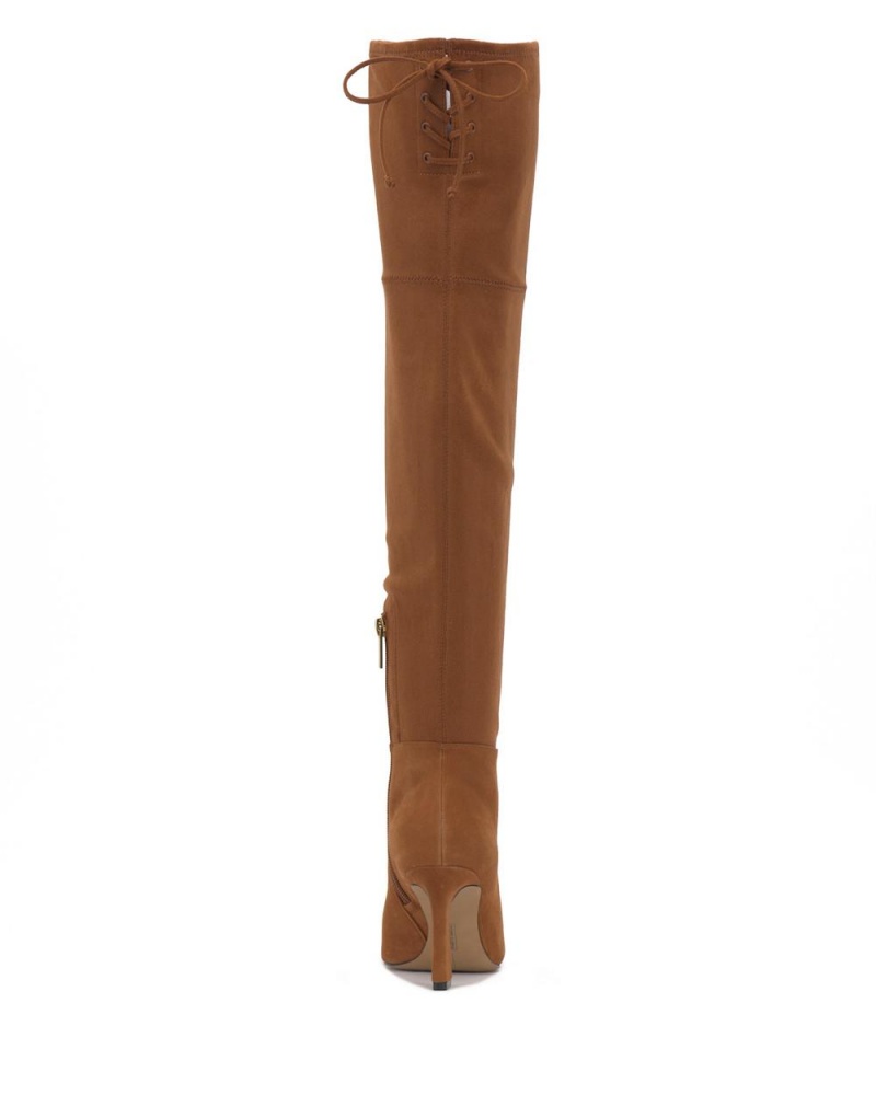 Over-The-Knee Boots Vince Camuto Taplana Mujer Marrones | 634-XJUGRO