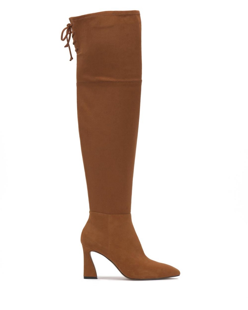 Over-The-Knee Boots Vince Camuto Taplana Mujer Marrones | 634-XJUGRO