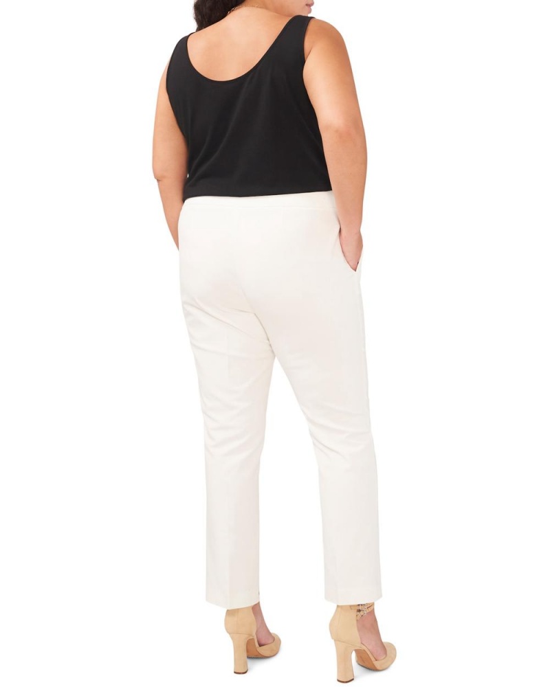 Pantalon Vince Camuto Cropped (Plus Size) Mujer Blancas | 724-MAPSTB