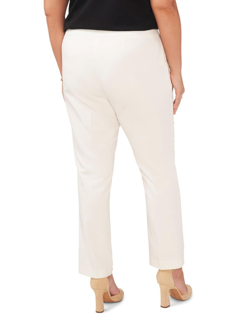 Pantalon Vince Camuto Cropped (Plus Size) Mujer Blancas | 724-MAPSTB