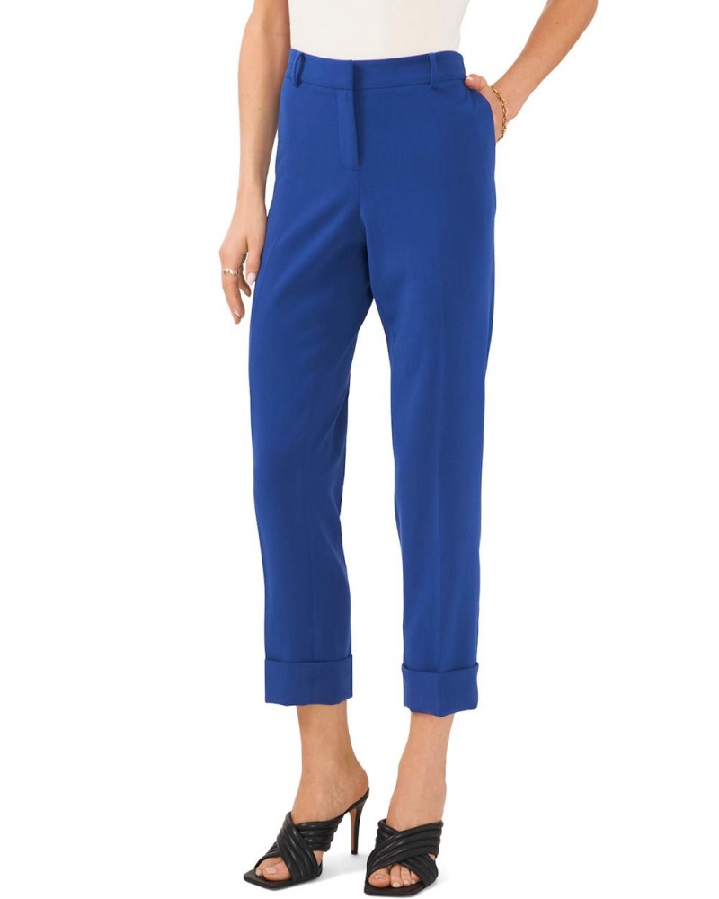 Pantalon Vince Camuto Cuffed-Front Mujer Rosas | 967-IKWBDL