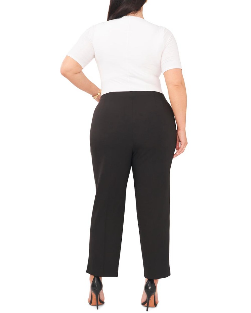 Pantalon Vince Camuto Flared Cropped (Plus Size) Mujer Negras | 390-ZVJDMR