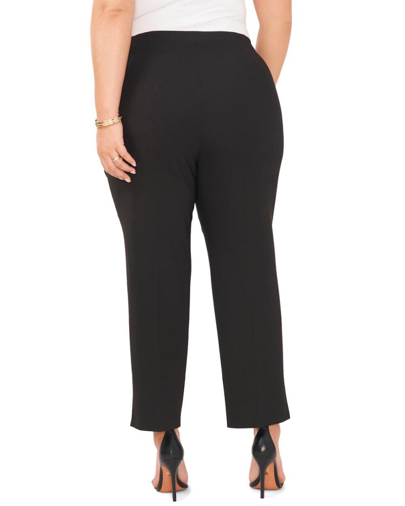 Pantalon Vince Camuto Flared Cropped (Plus Size) Mujer Negras | 390-ZVJDMR