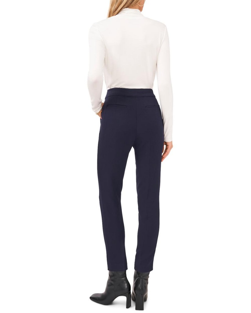 Pantalon Vince Camuto Pintuck Mujer Azul Marino | 629-YUKXDC