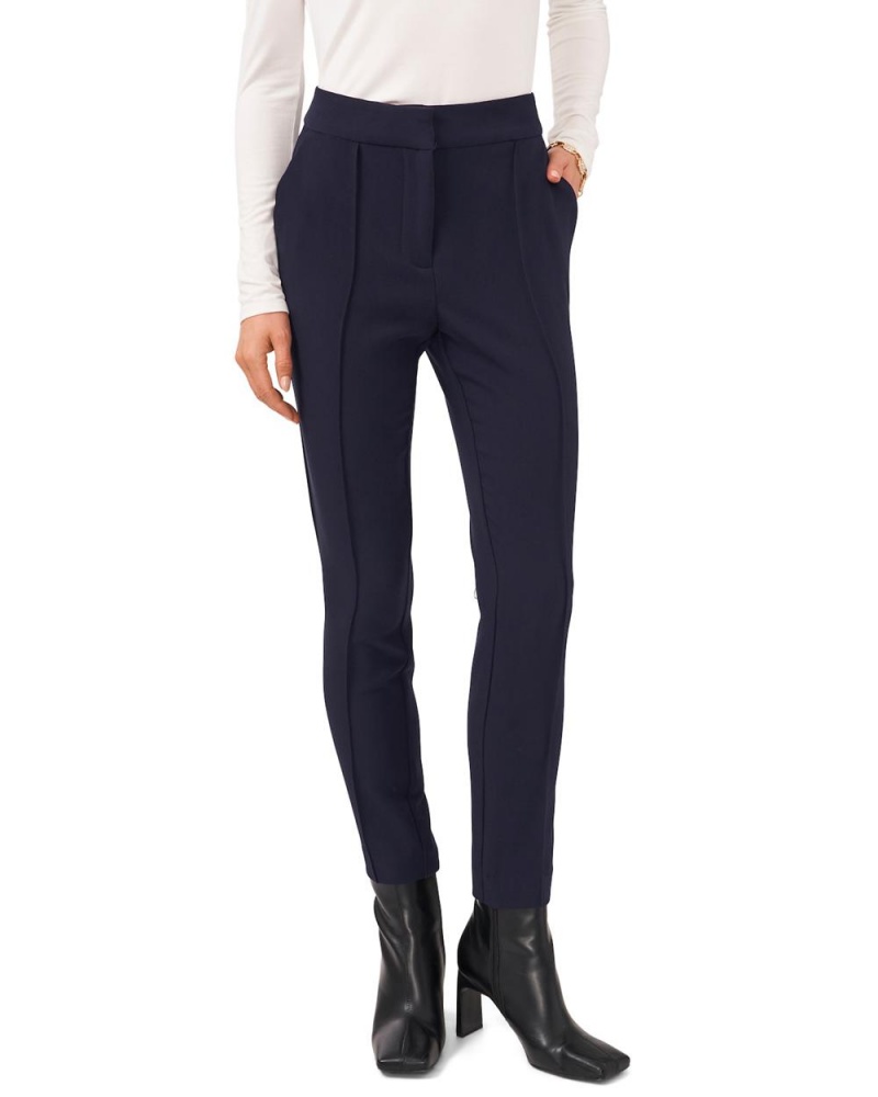 Pantalon Vince Camuto Pintuck Mujer Azul Marino | 629-YUKXDC