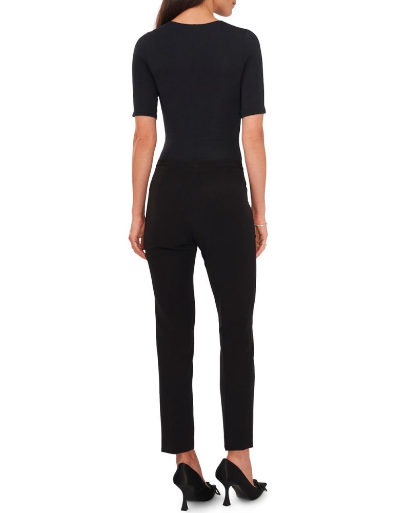 Pantalon Vince Camuto Twill Cropped Mujer Negras | 908-UALSWI