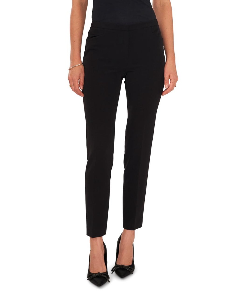 Pantalon Vince Camuto Twill Cropped Mujer Negras | 908-UALSWI