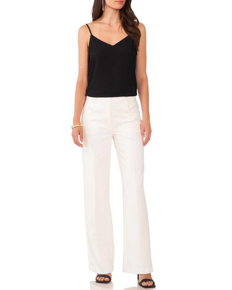 Pantalon Vince Camuto Wide-Leg Mujer Blancas | 687-YGBHOI