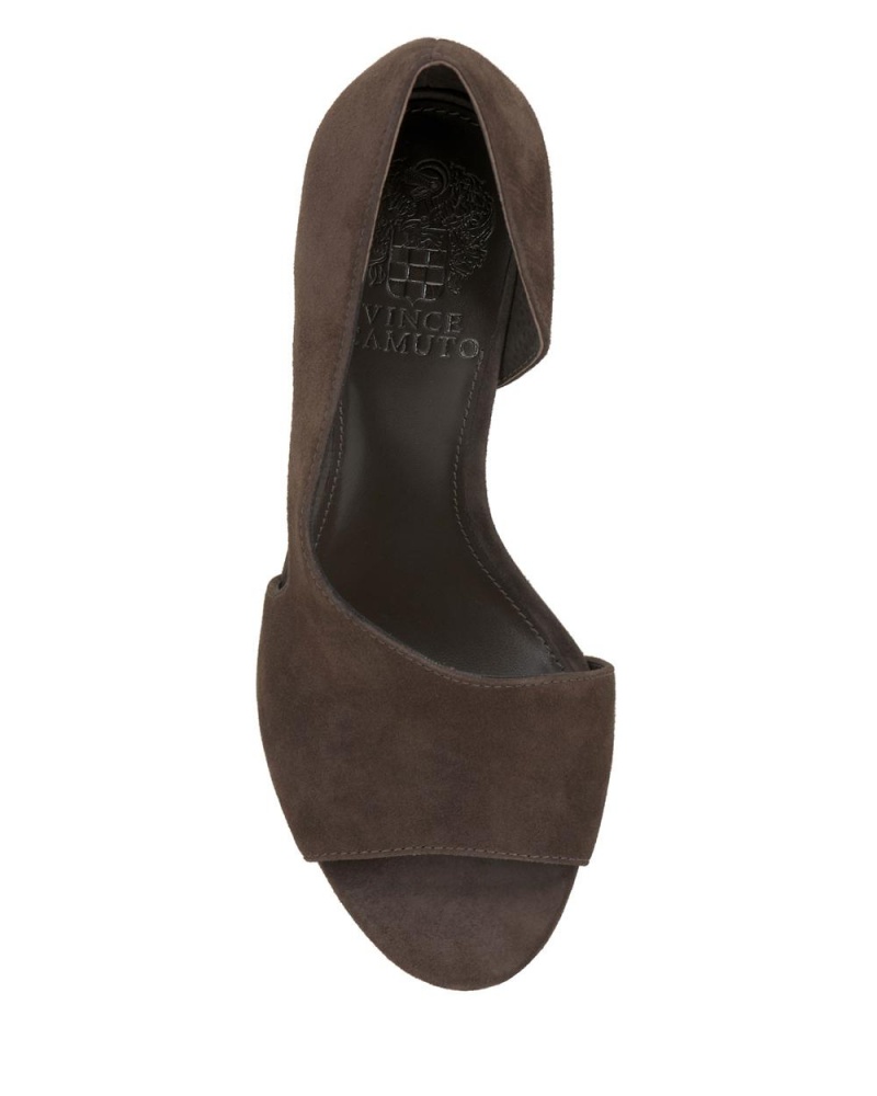 Sandalias Vince Camuto Alinton Heel Mujer Marrones | 687-IBXEGT