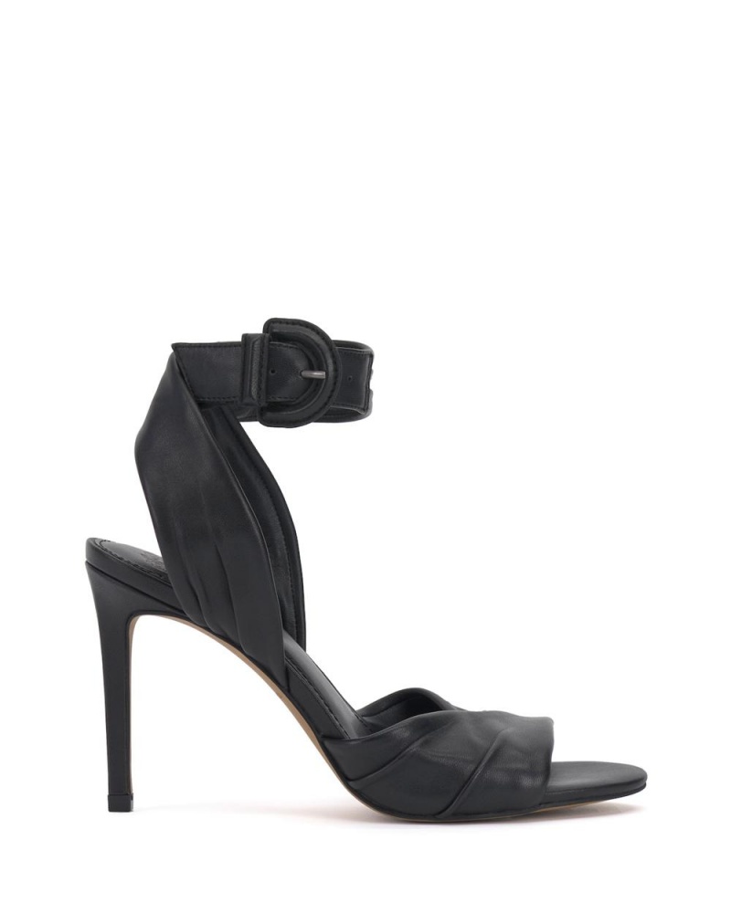 Sandalias Vince Camuto Anyria Heel Mujer Negras | 398-LZNVHD