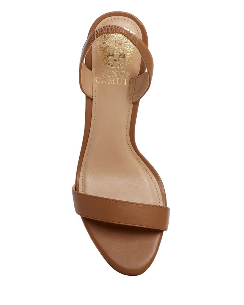 Sandalias Vince Camuto Arabella Heel Mujer Marrones | 902-HSROFI