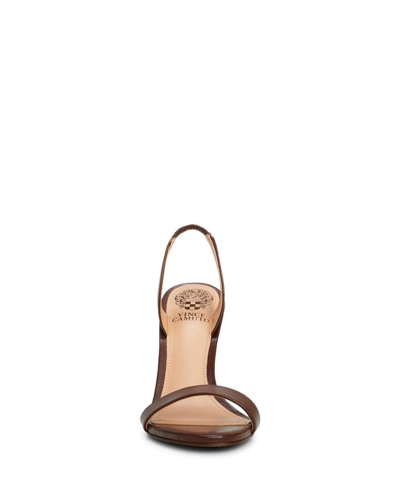 Sandalias Vince Camuto Arabella Heel Mujer Marrones Azul Real Chocolate | 051-AZLXNW