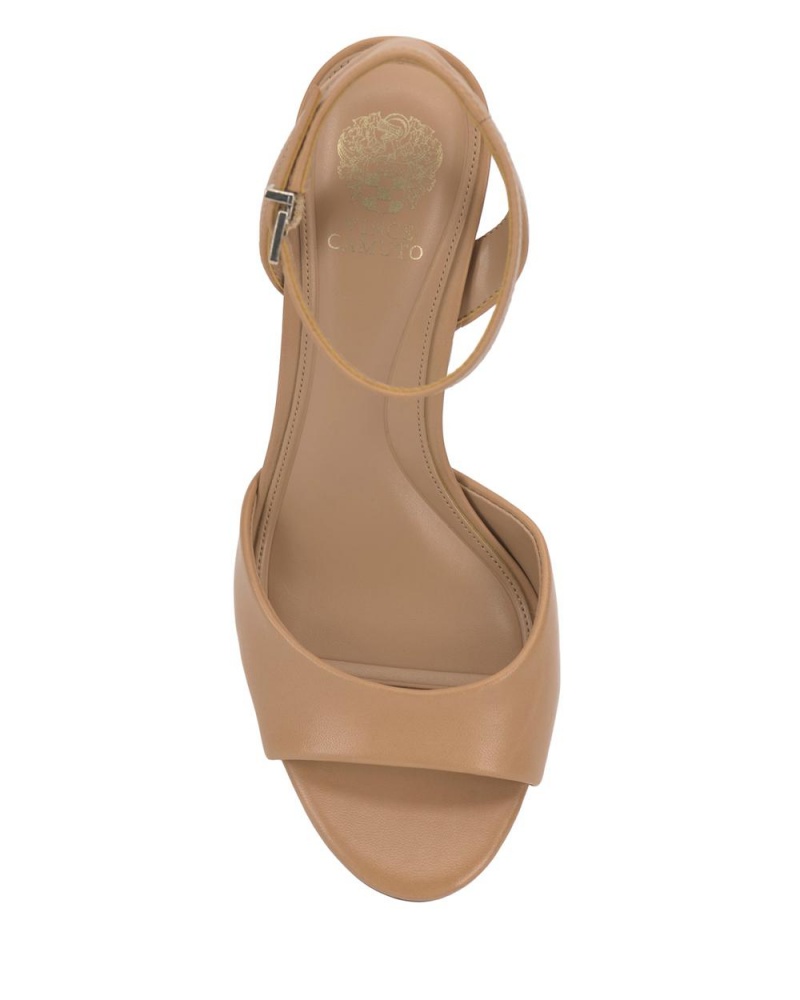 Sandalias Vince Camuto Arilene Heel Mujer Kaki | 632-AJMSBO