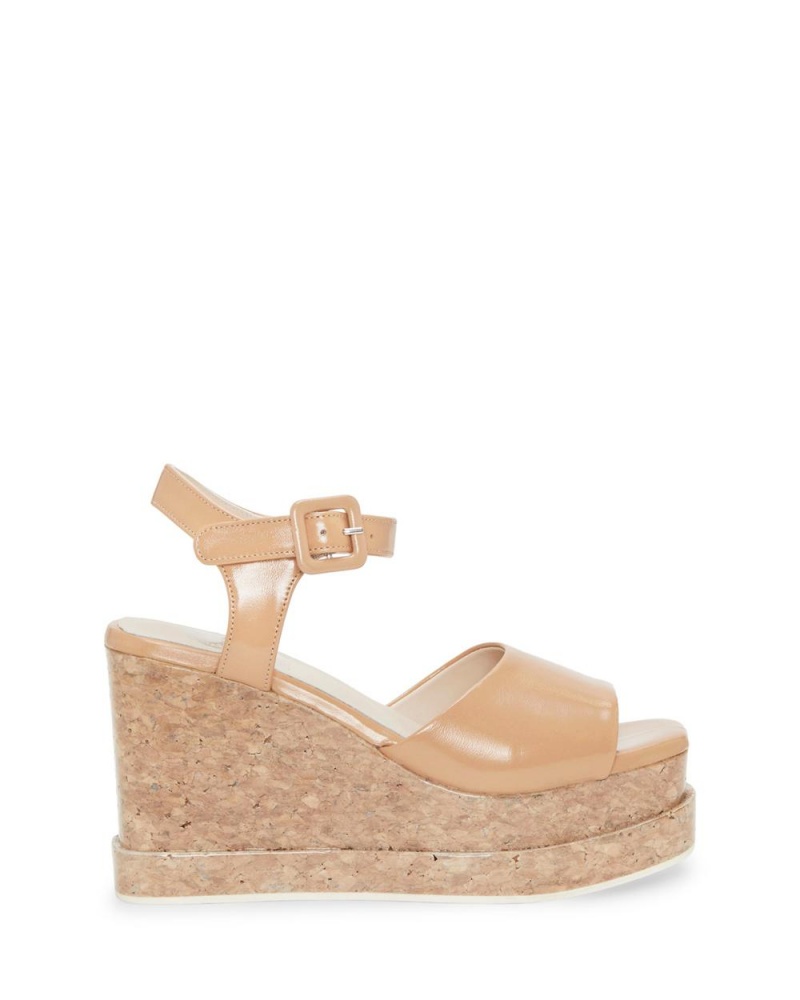 Sandalias Vince Camuto Byndy Wedge Mujer Marrones | 175-ZJNSGY