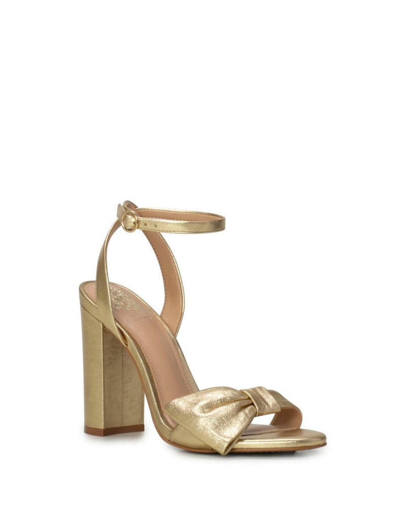 Sandalias Vince Camuto Dominik Mujer Doradas | 926-CKSDEN