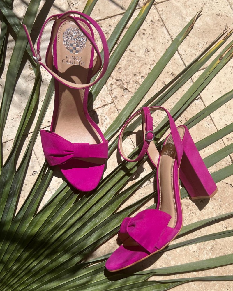 Sandalias Vince Camuto Dominik Mujer Moradas | 179-TCPUDS