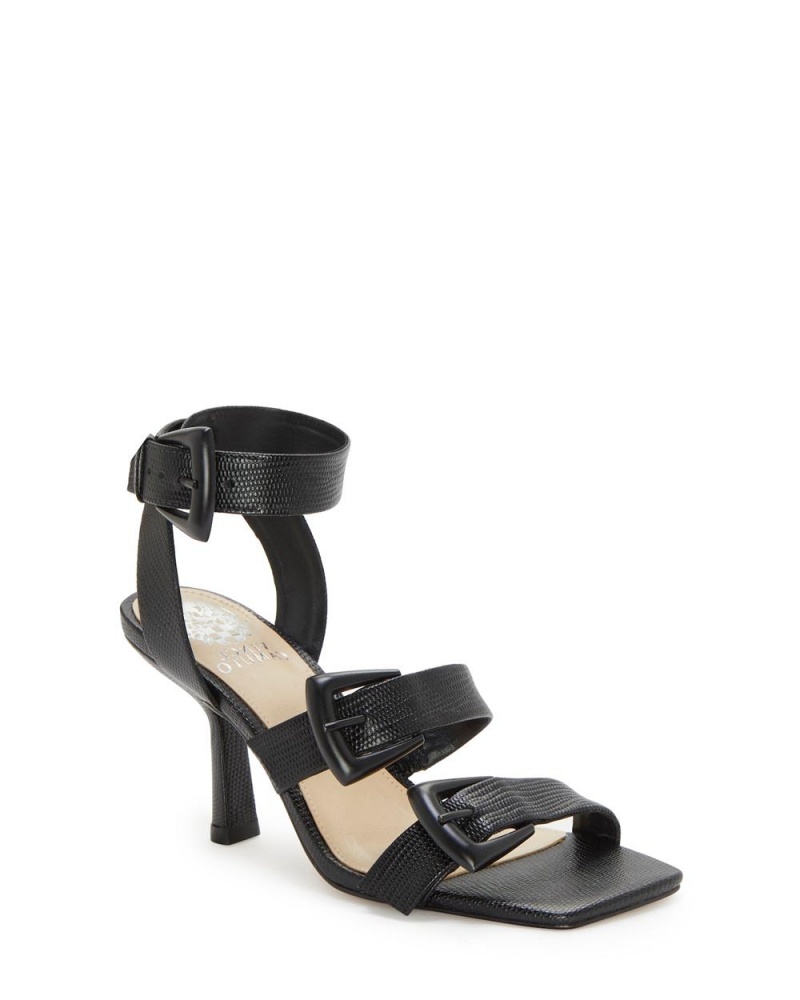 Sandalias Vince Camuto Jeminstie Mujer Negras Serpent | 697-KNYFLR