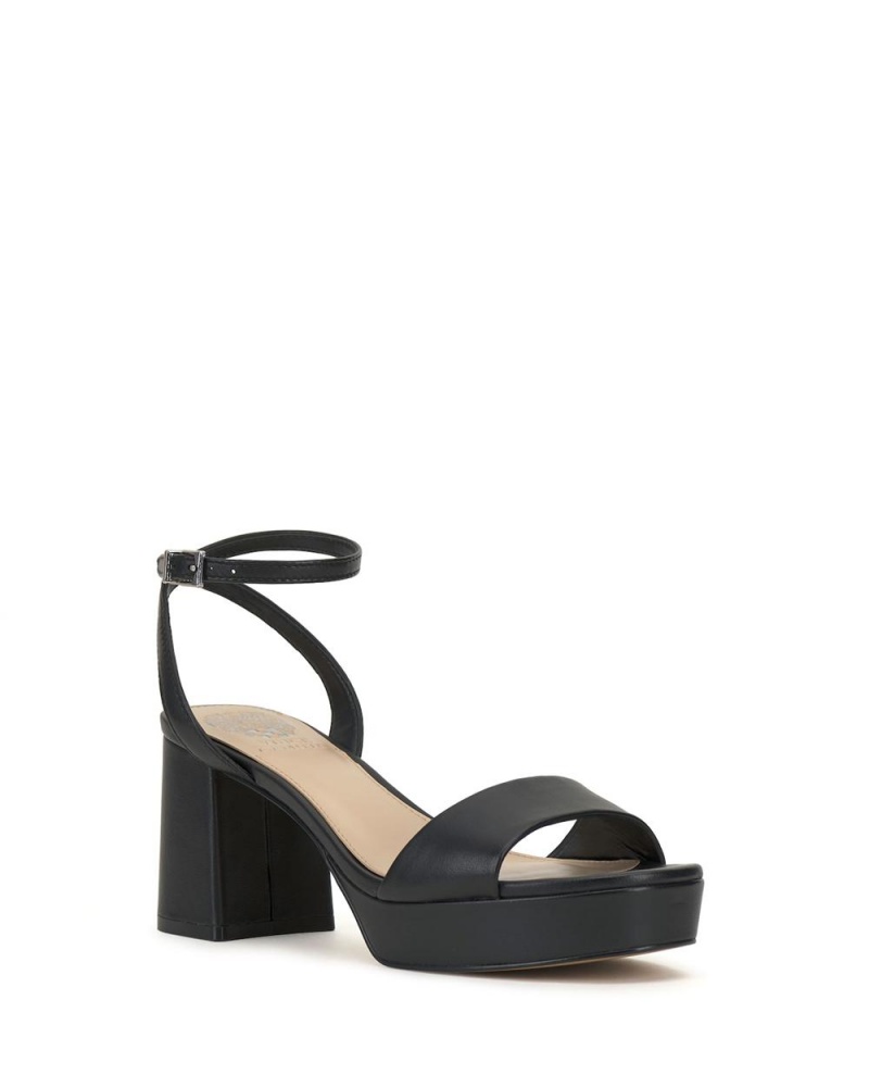 Sandalias Vince Camuto Pendreya Platform Mujer Negras | 732-SCNQOY