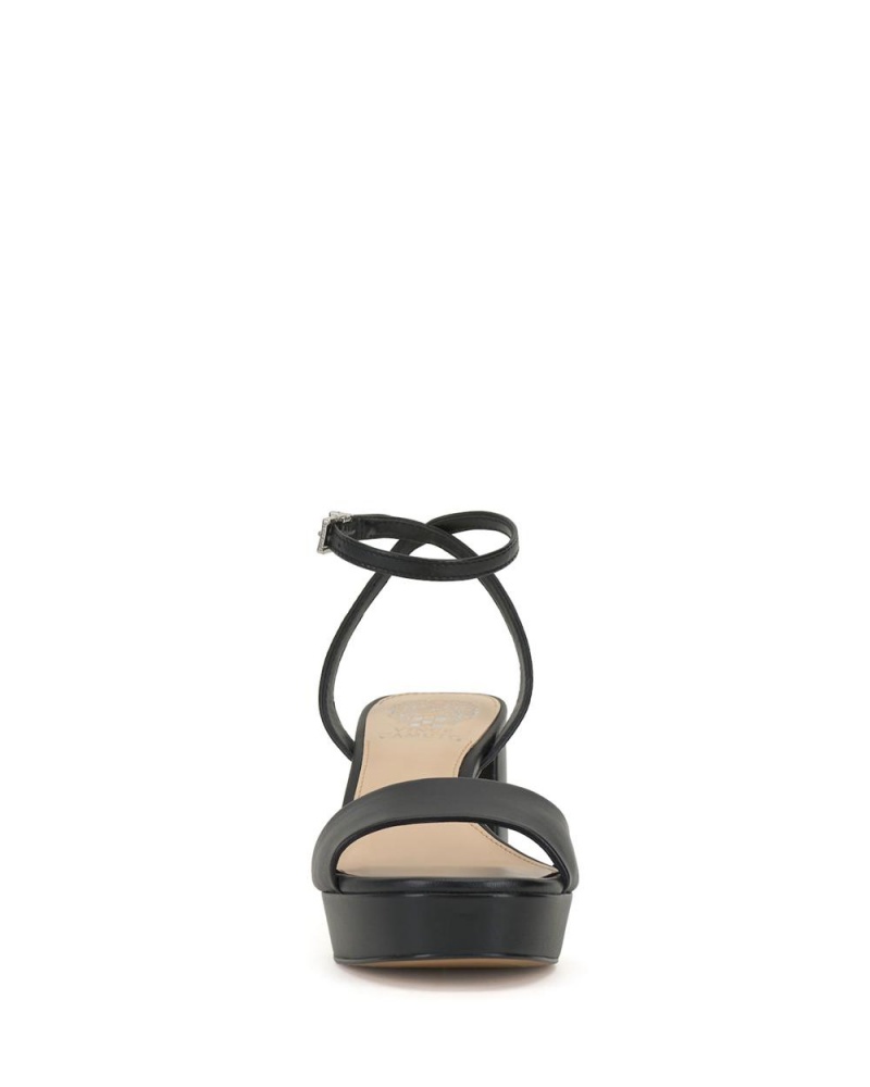 Sandalias Vince Camuto Pendreya Platform Mujer Negras | 732-SCNQOY