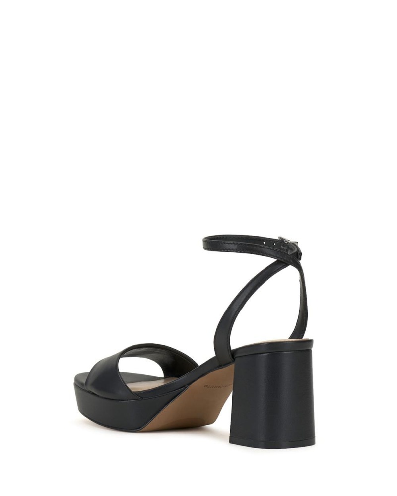 Sandalias Vince Camuto Pendreya Platform Mujer Negras | 732-SCNQOY