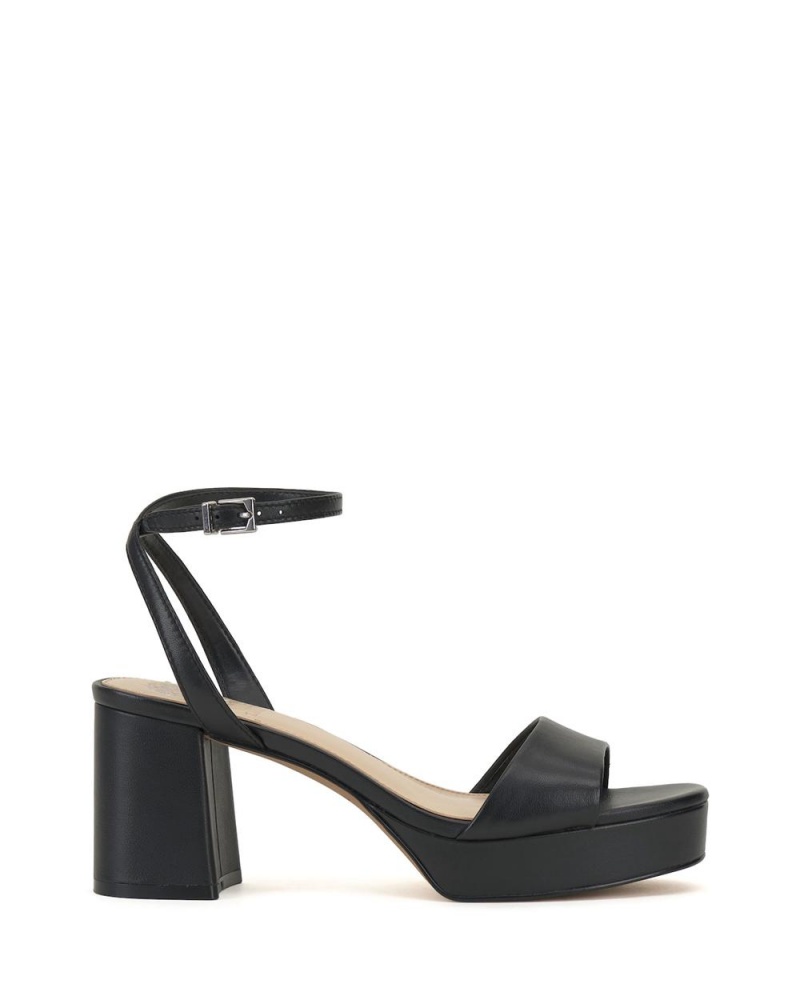 Sandalias Vince Camuto Pendreya Platform Mujer Negras | 732-SCNQOY