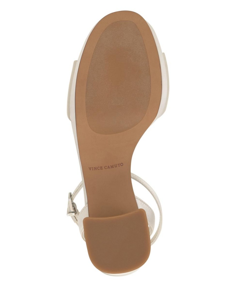 Sandalias Vince Camuto Pendreya Platform Mujer Blancas | 203-ALKRHT