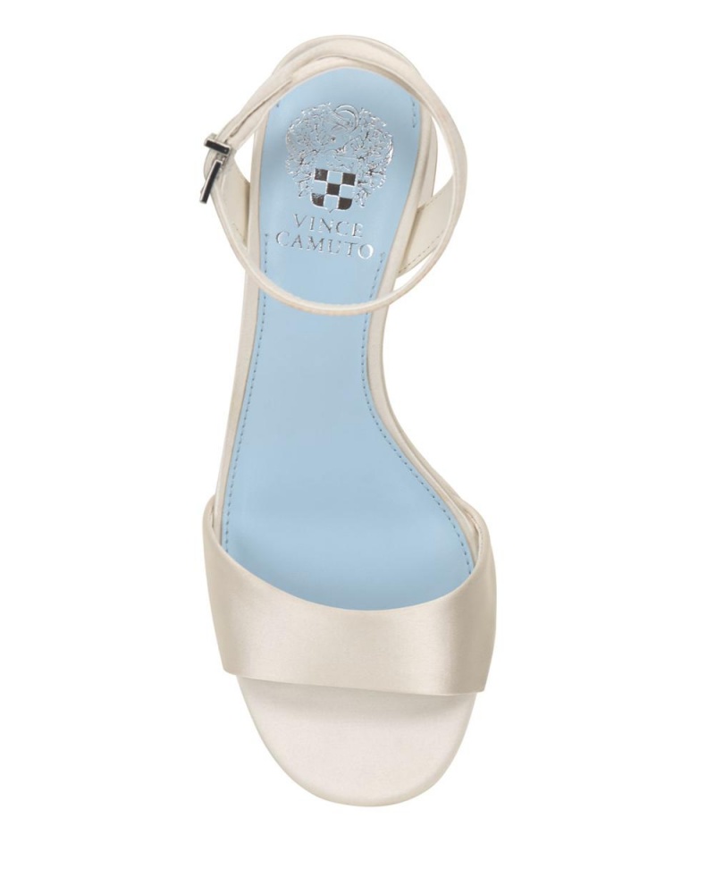 Sandalias Vince Camuto Pendreya Platform Mujer Blancas | 203-ALKRHT