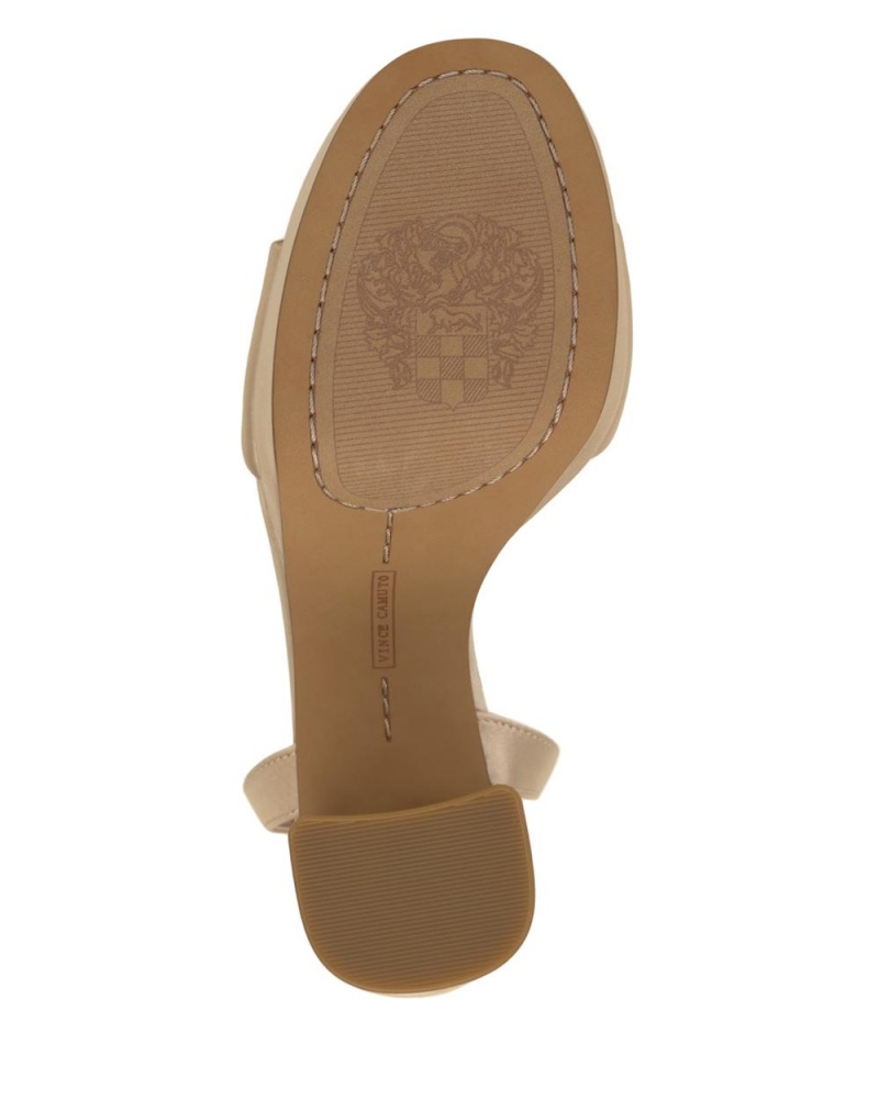 Sandalias Vince Camuto Pendry Platform Heel Mujer Kaki | 467-OKFSVW