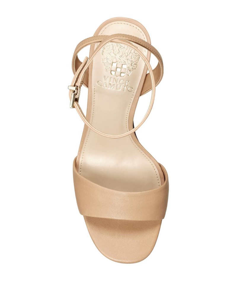 Sandalias Vince Camuto Pendry Platform Mujer Kaki | 875-TKGRVW