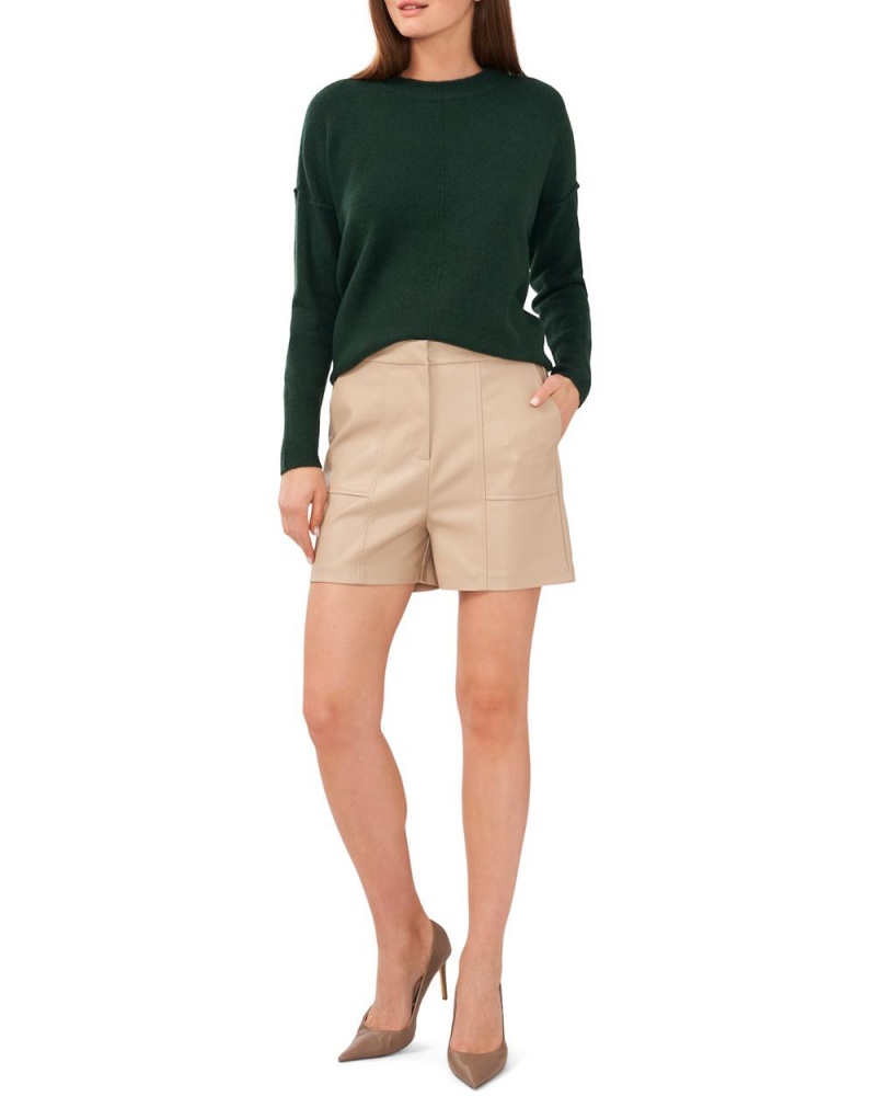 Suéter Vince Camuto Crewneck Mujer Verde | 261-ZUOPDX