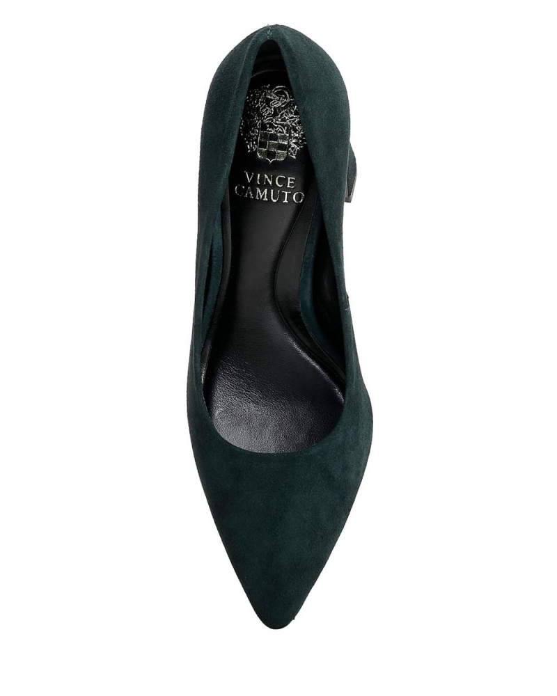 Tacones Vince Camuto Dalmanara Mujer Evergreen Suede | 970-ZCVHQW