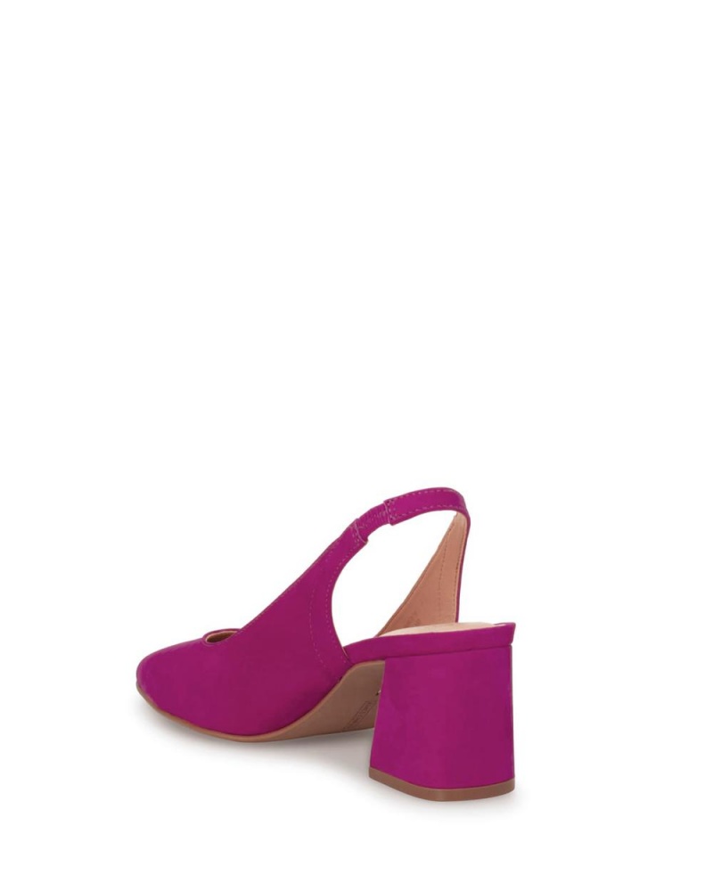 Tacones Vince Camuto Elaine Slingback Mujer Moradas | 297-SJVACY